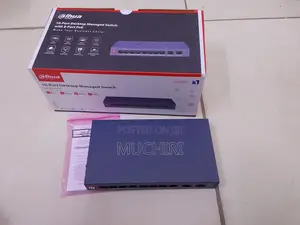 Dahua 10-port Gigabit Poe Switch For Ip Cameras