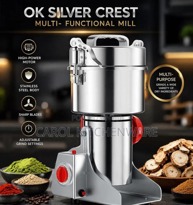 Multifunction Mill/ Stainless Steel Electric Grain And Spice Grinder