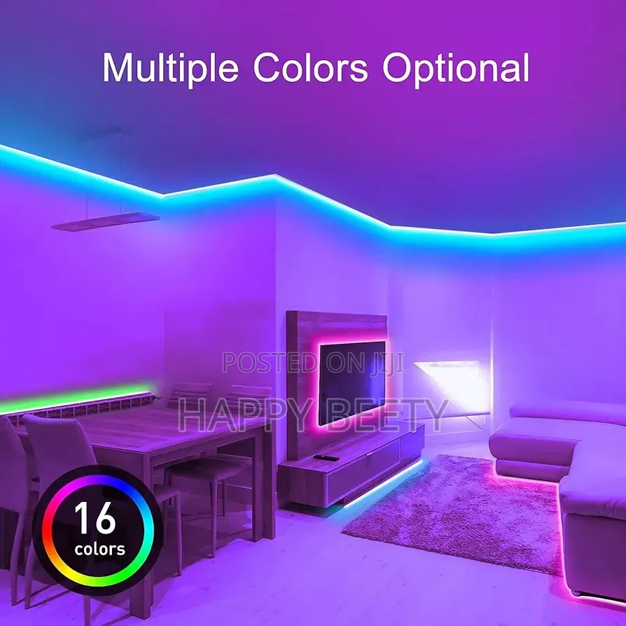 *5m RGB Led Neon Rope Light With Remote Contro