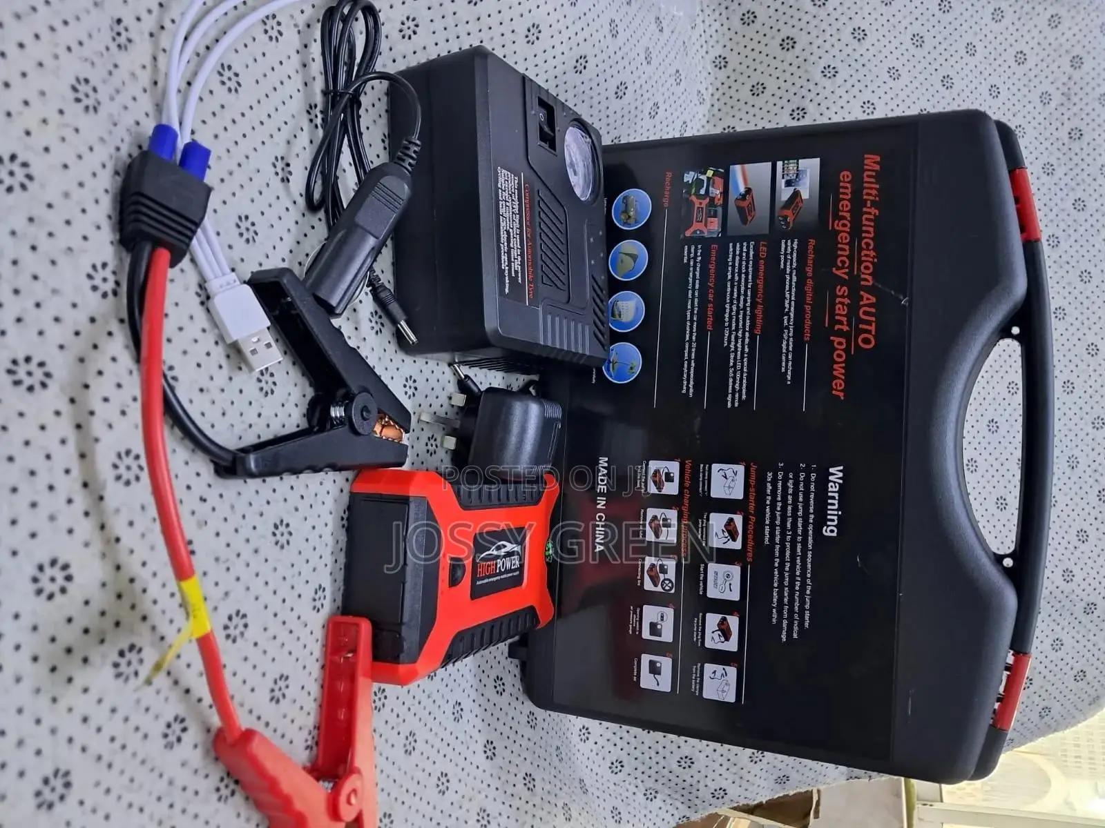 Portable Car Jump Starter Power Bank