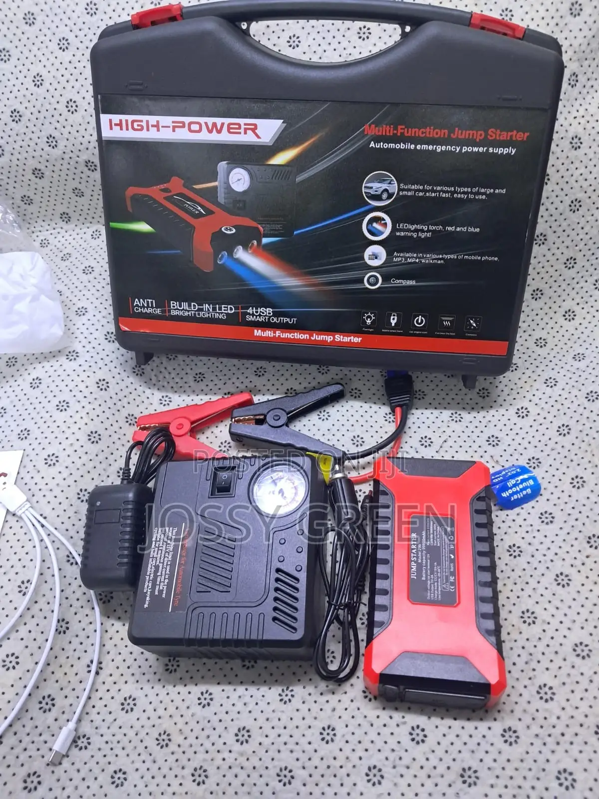 Portable Car Jump Starter Power Bank