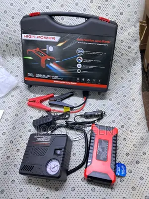 Portable Auto Jump Starter Kit With Smart Safety Clamp