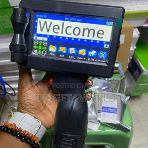 Portable 12.7mm Barcode and Qr Code Inkjet Printer With Ink Cartridge