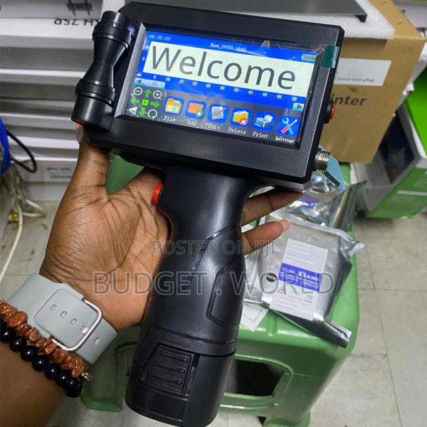 12.7mm Advanced Portable Inkjet Coding Printer With 4.3-Inch Smart Tou