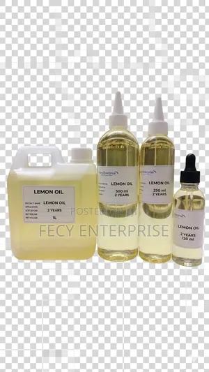 Lemon Oil – (100%) Natural Cold-pressed) Pure Organic Carrier Oil