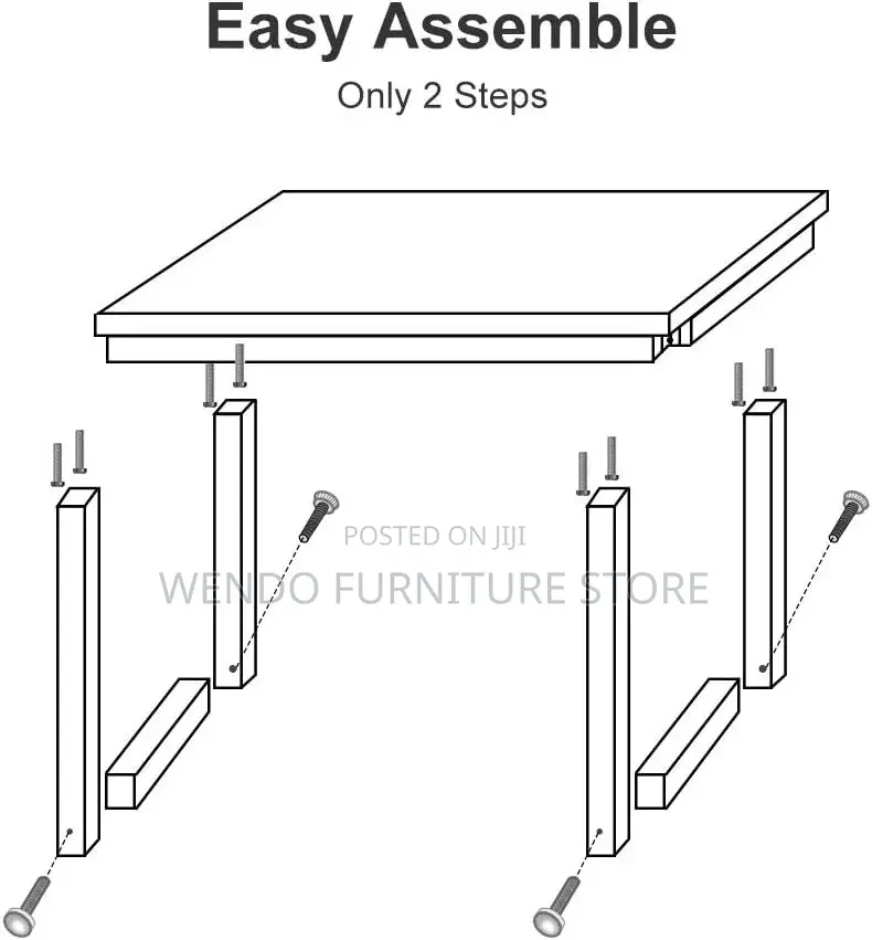 Office Table; 1.2 Meters Bytr-P Desktop Pc Desk