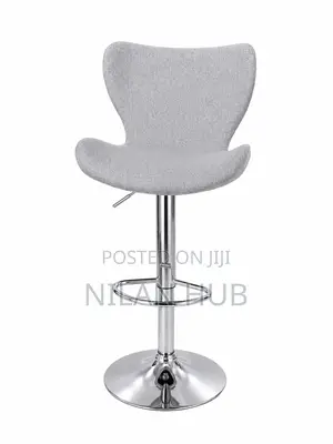 Modern Grey Bar Stool