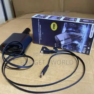 C1 Turbocharge 4-in-1 Vehicle Phone Charger for Multi-Device Powering