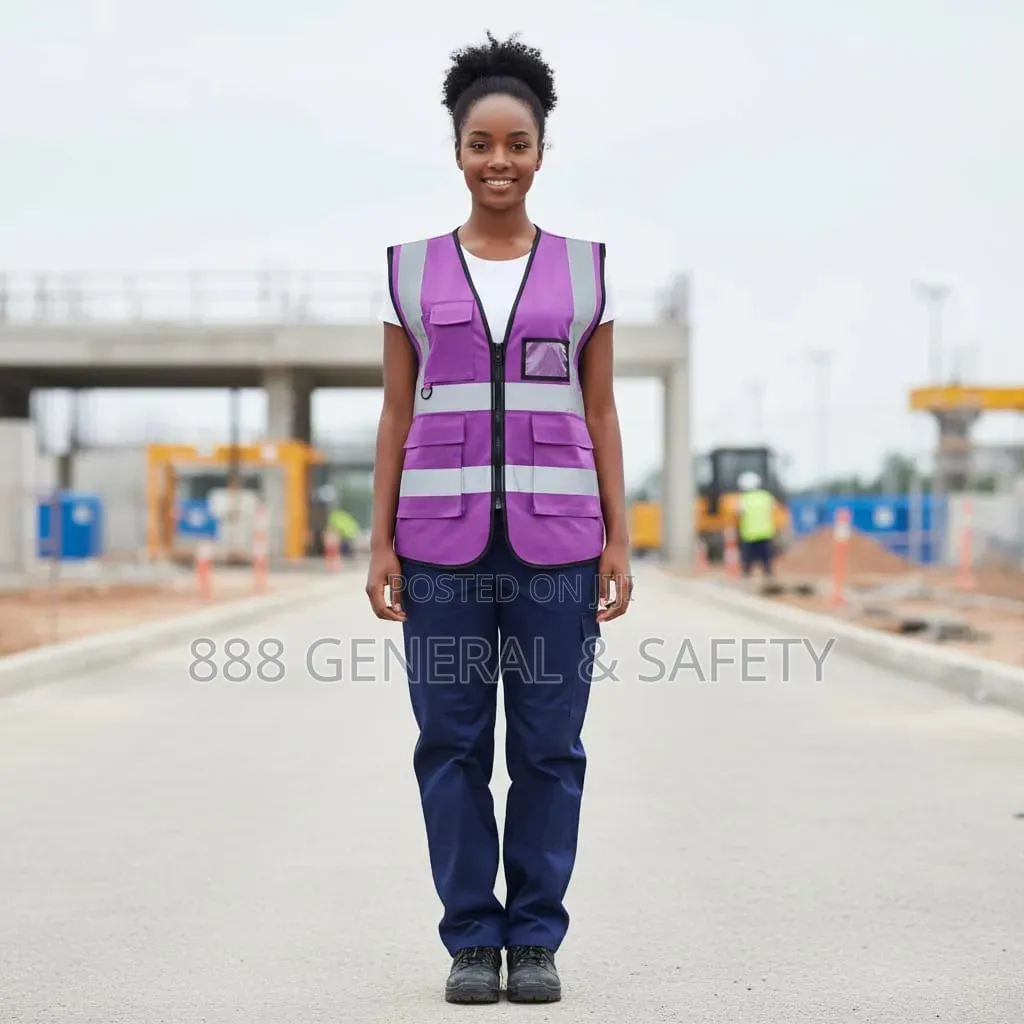 Reflector Jacket ( Purple Reflector Vest)