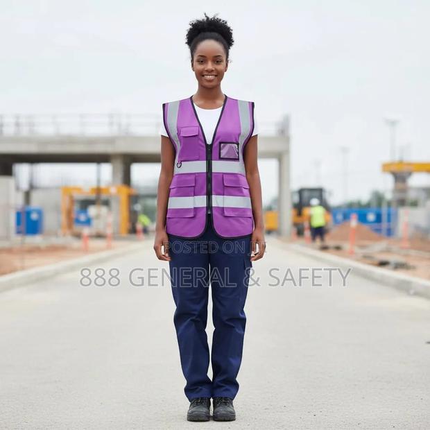 Reflector Jacket ( Purple Reflector Vest)