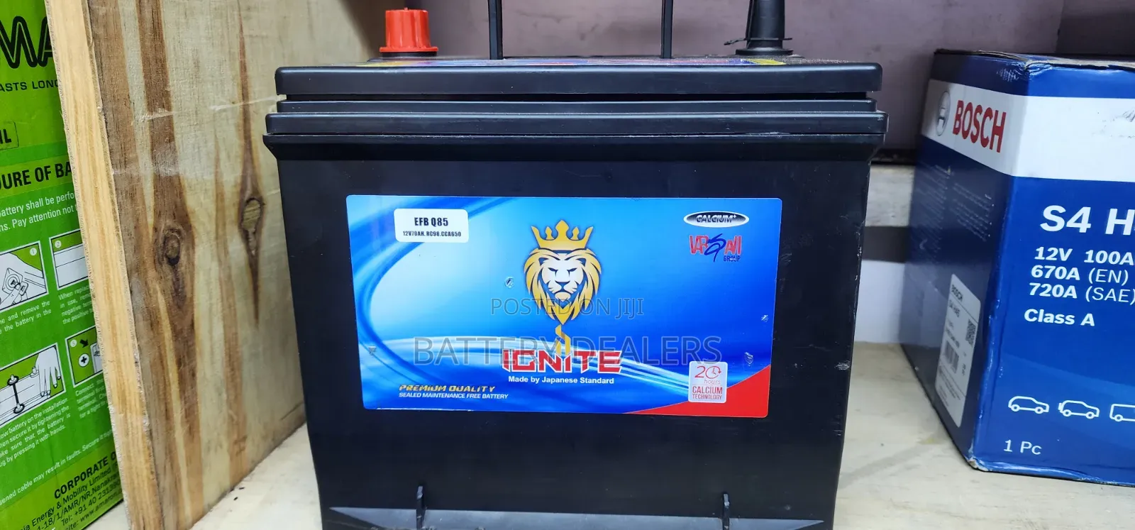 Ignite Car Battery Q85 Start Stop, Istop, Idle Stop