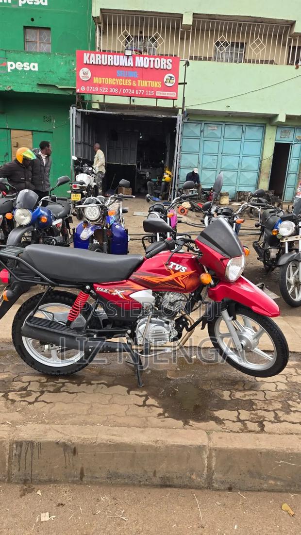 TVS HLX Plus ES 2025 Red - thumbnail 3