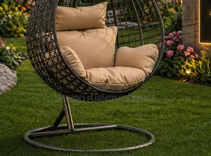 Home Chairs; Leather Rattan Home Hammock Seat
