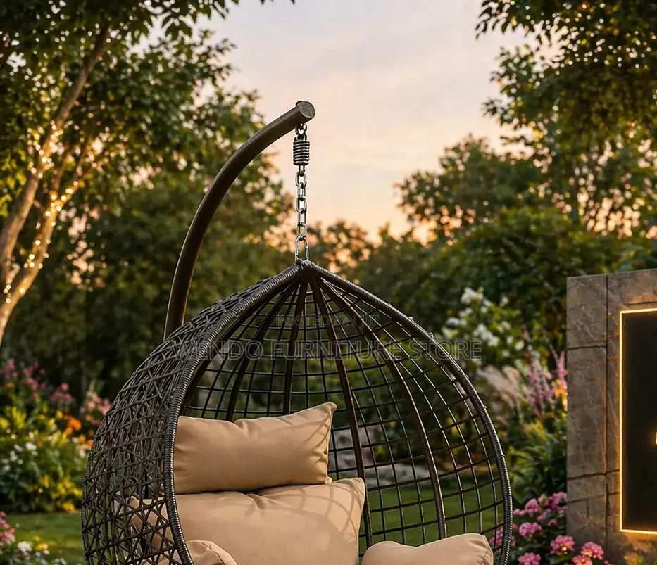Home Chairs; Leather Rattan Home Hammock Seat