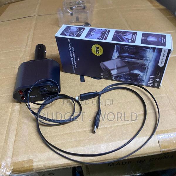 C1 Rapidvolt 4-in-1 Car Phone Charging System for on-the-Go Power