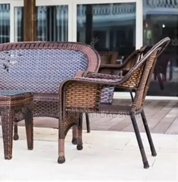Dining Set; Patio Outdoor Master Piece Two Seaters Set