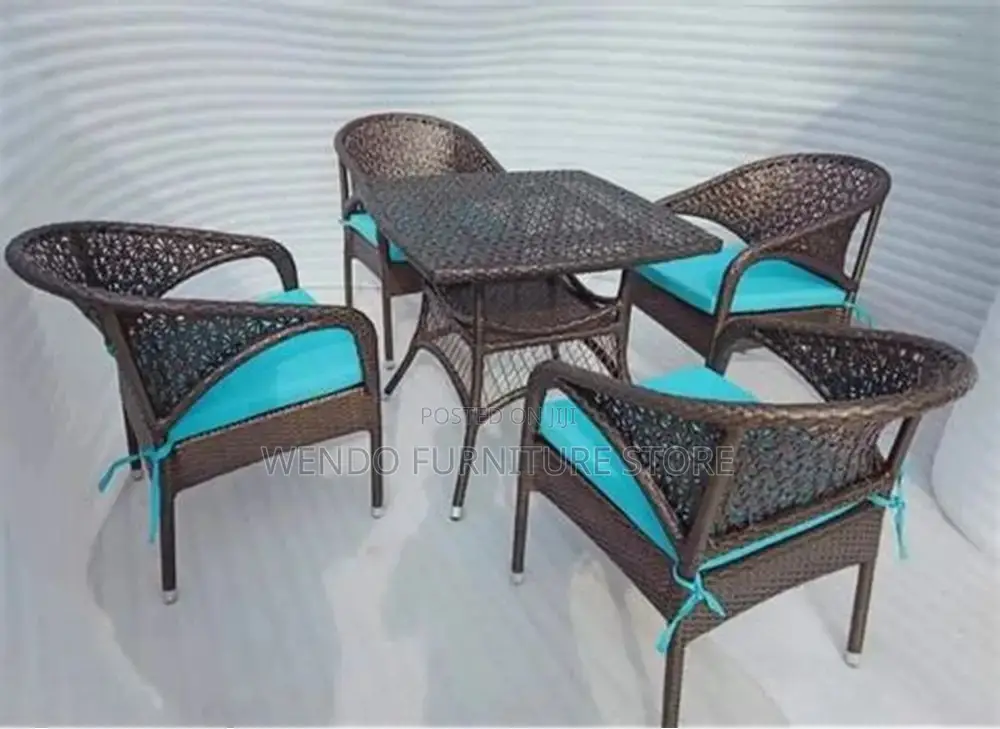 Dining Set; Patio Outdoor Master Piece Two Seaters Set