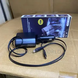 C1 Autopower 4-in-1 Smart Car Charger for High-Speed Mobile Charging
