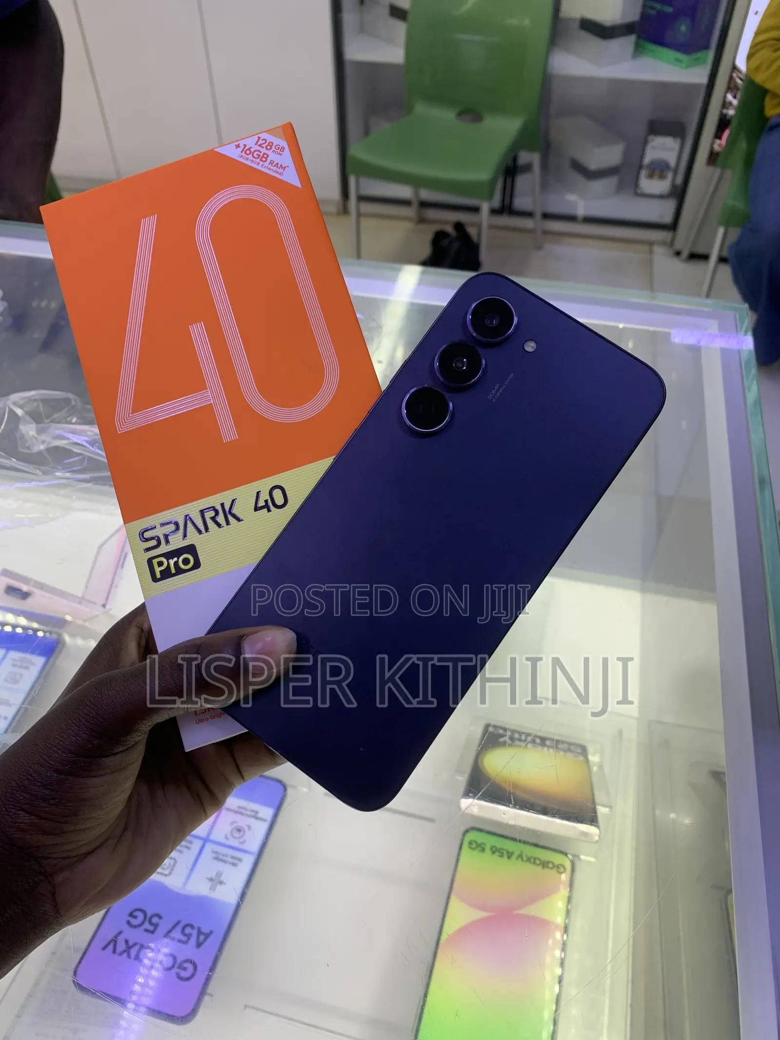New Tecno Spark 16 GB Black