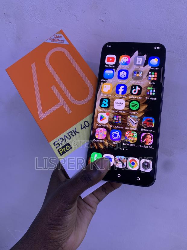 New Tecno Spark 16 GB Black - thumbnail 2
