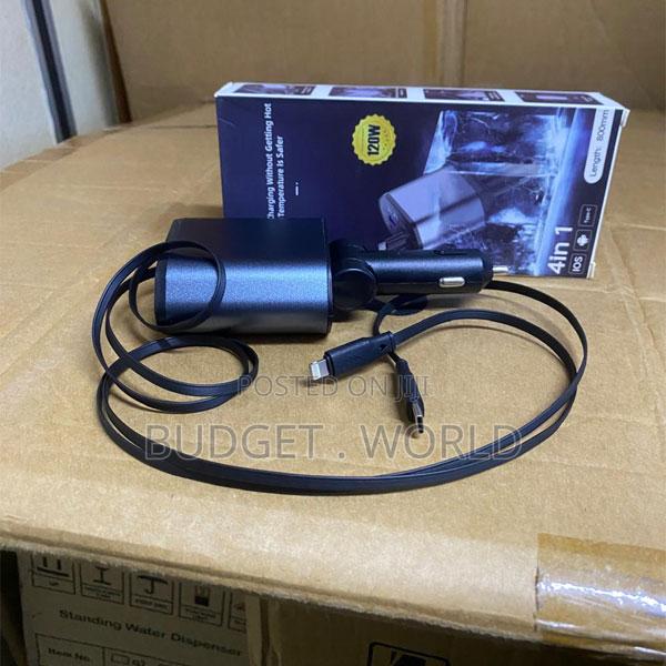 C1 Hypercharge 4-in-1 Car Charger With Fast Multi-Device Charging