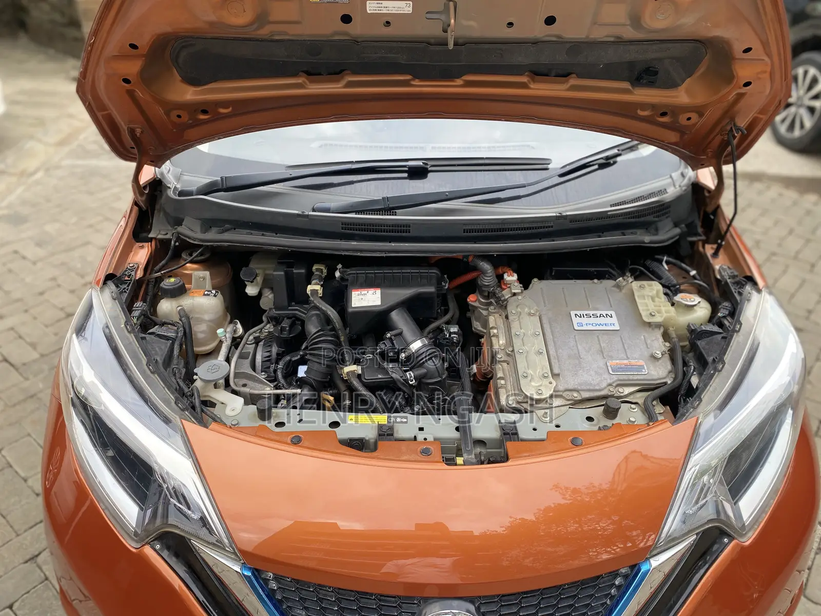 Nissan Note 2018 Orange