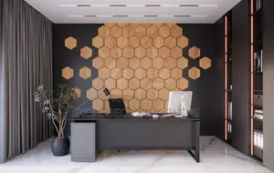 Acoustic Hexagon Panels for Gaming Rooms Home Studios
