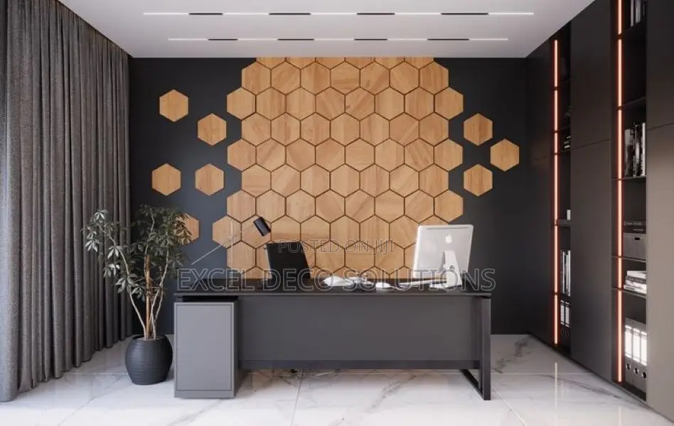 Acoustic Hexagon Panels for Gaming Rooms Home Studios