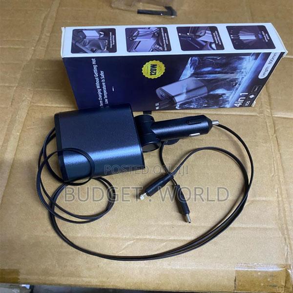 C1 Speedpower 4-in-1 Car Phone Charger for Drivers and Passengers