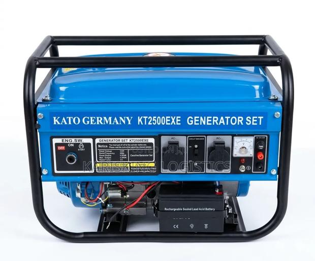 Kato 3kw Gasoline Generator With Key Start - main view