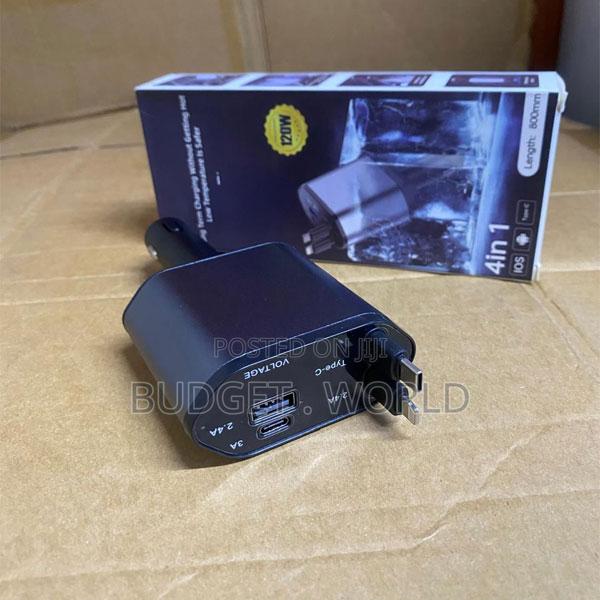C1 Powerflex 4-in-1 Car Charger With Fast Charging Performance