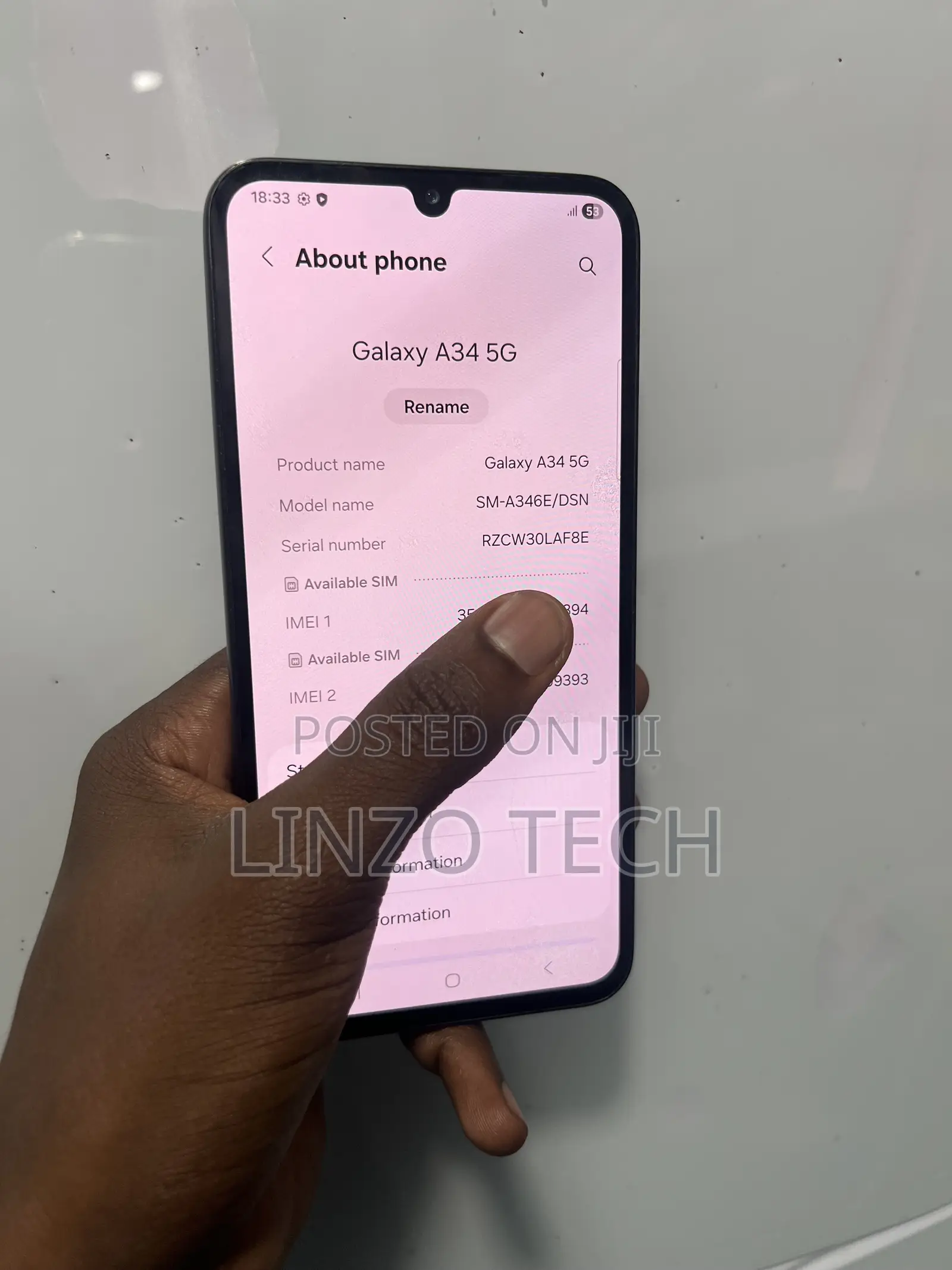 Samsung Galaxy A34 5G 128 GB Black