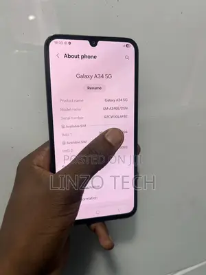 Samsung Galaxy A34 5G 128 GB Black