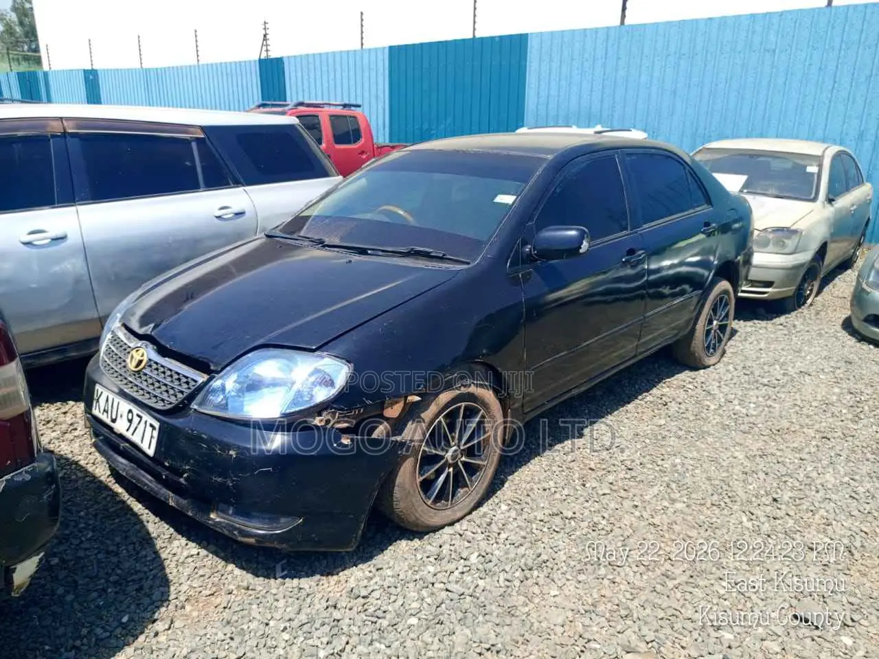 Toyota Corolla 2002 Black