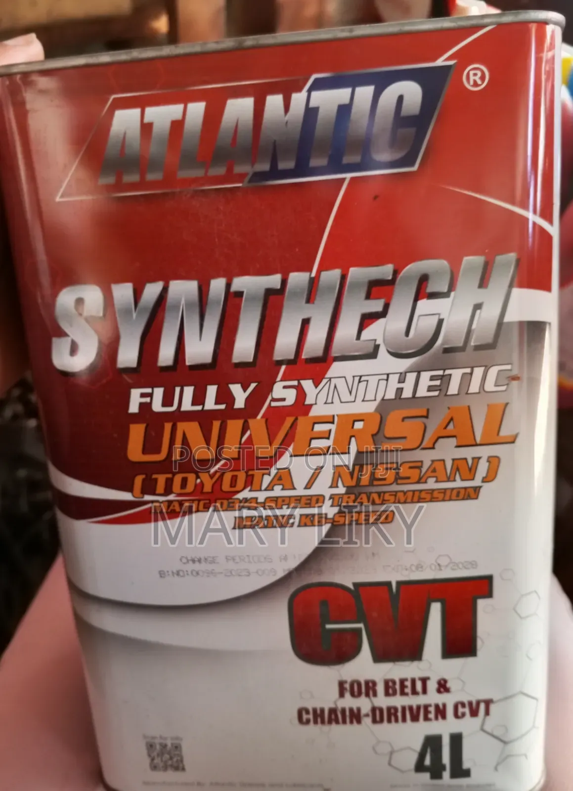 Fully Synthetic CVT 4 L