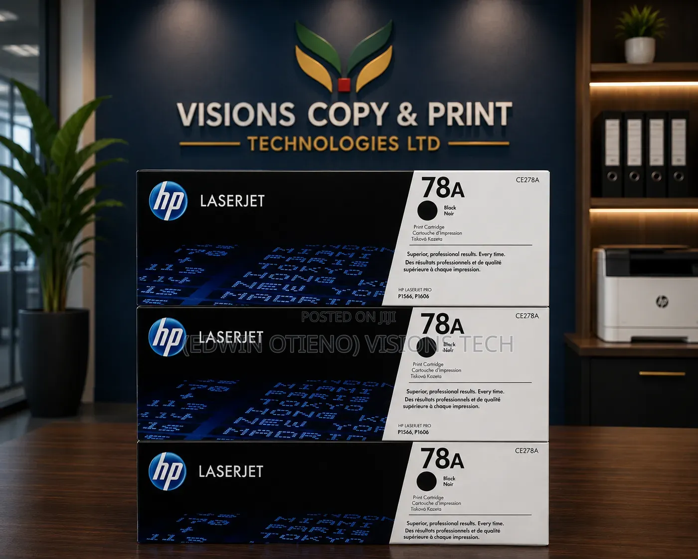 Laserjet Toner Cartridge (Part Number: Ce278a)