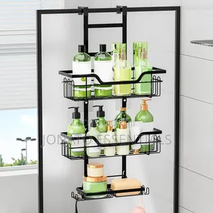 3-Tier Over the Door Bathroom Organizer Shower Caddy Rack