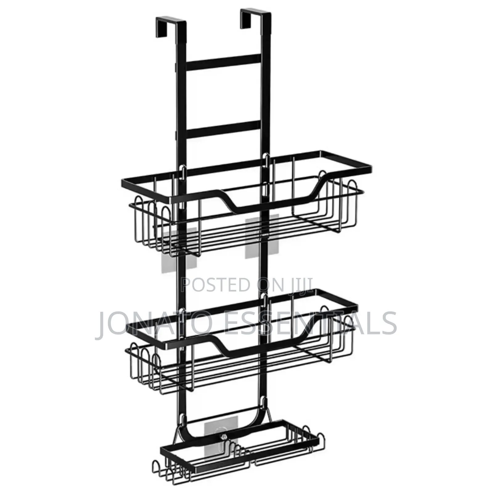 3-Tier Over the Door Bathroom Organizer Shower Caddy Rack