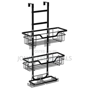 3-Tier Over the Door Bathroom Organizer Shower Caddy Rack