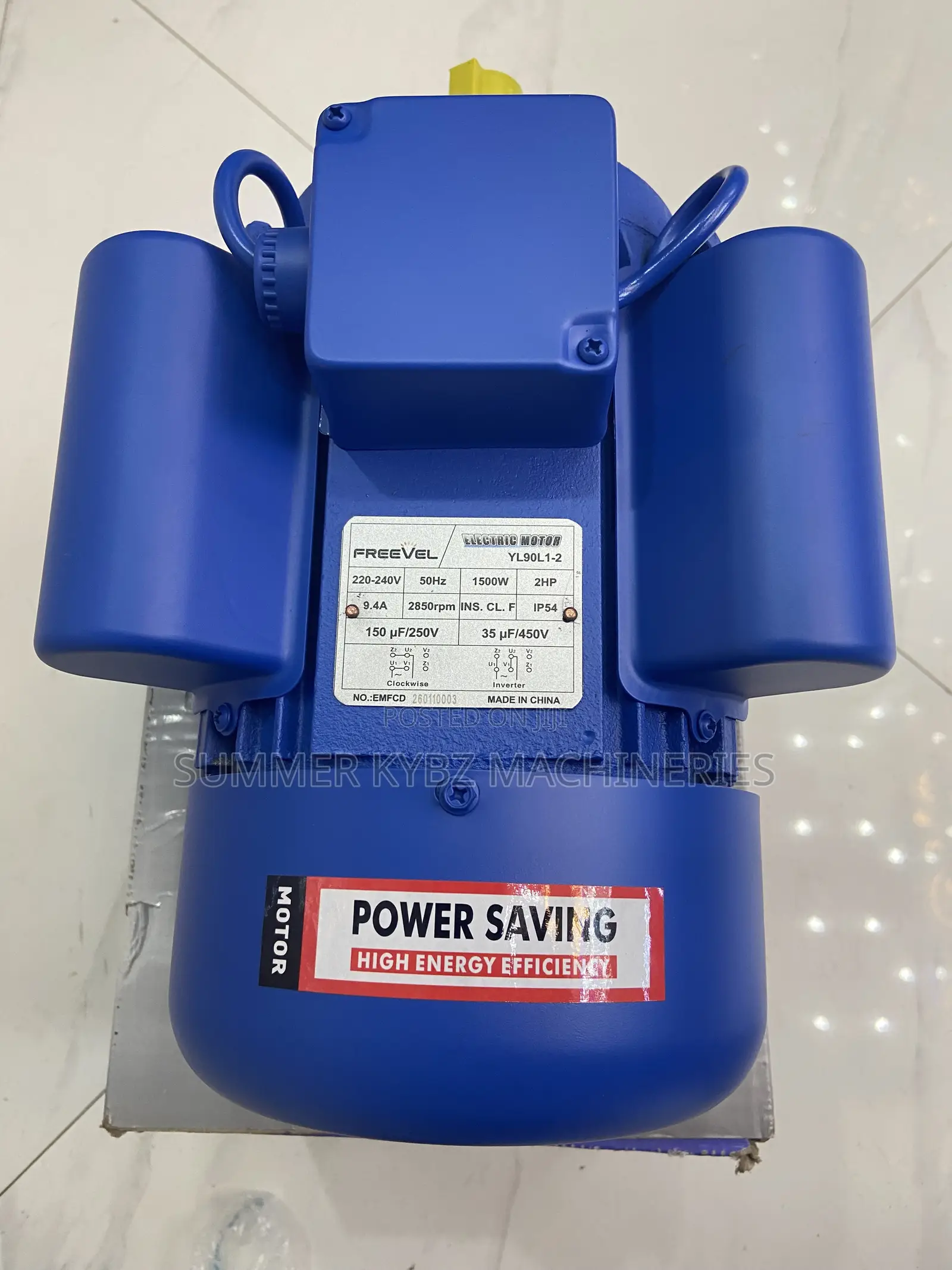 2hp Freevel Electric Motor