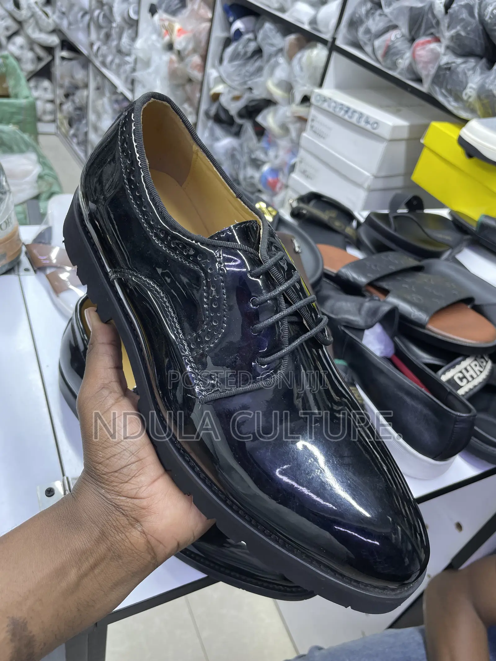 Designer Wetlook John Foster / Caesar Paciotti Shoes