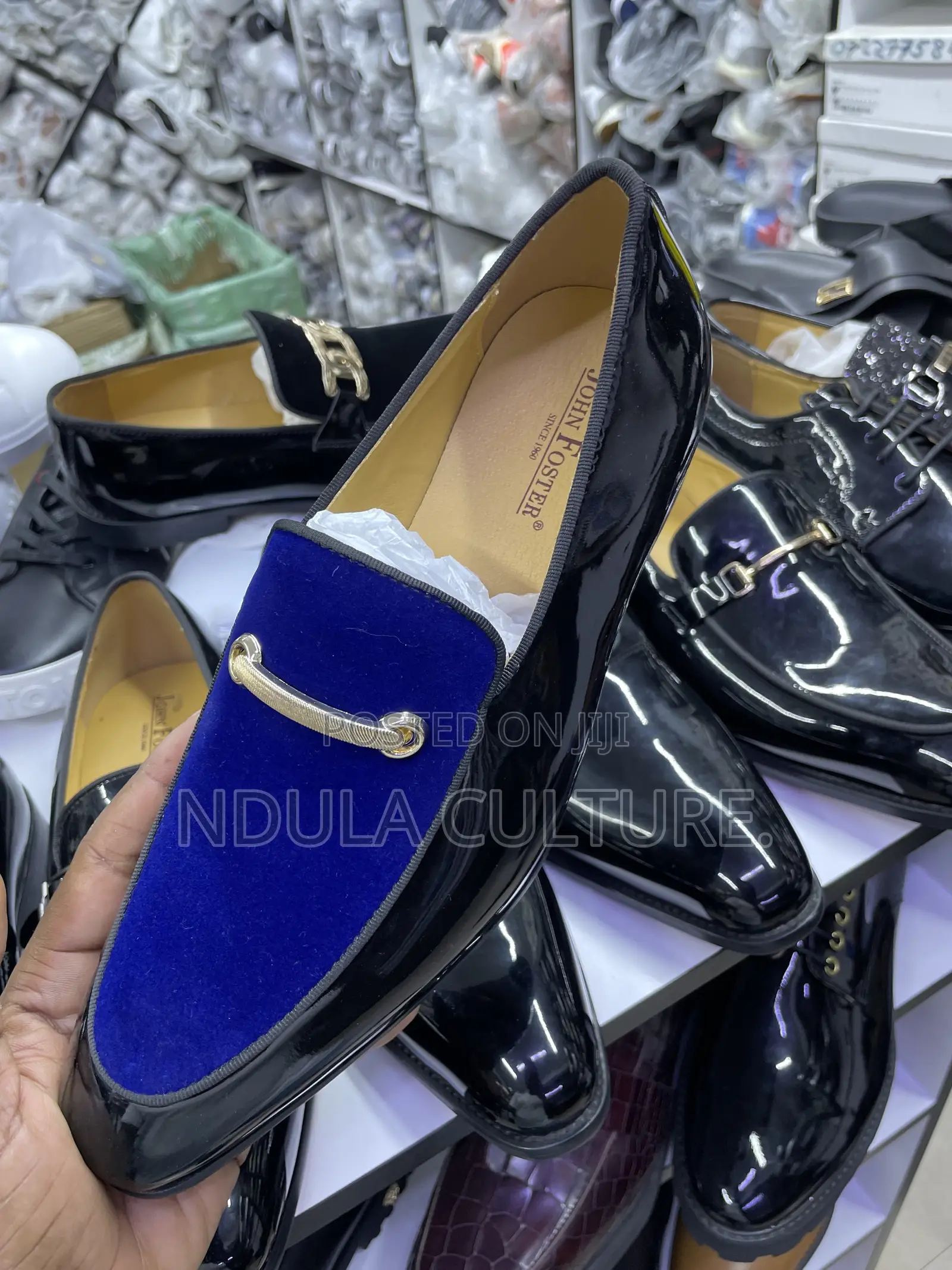 Designer Wetlook John Foster / Caesar Paciotti Shoes