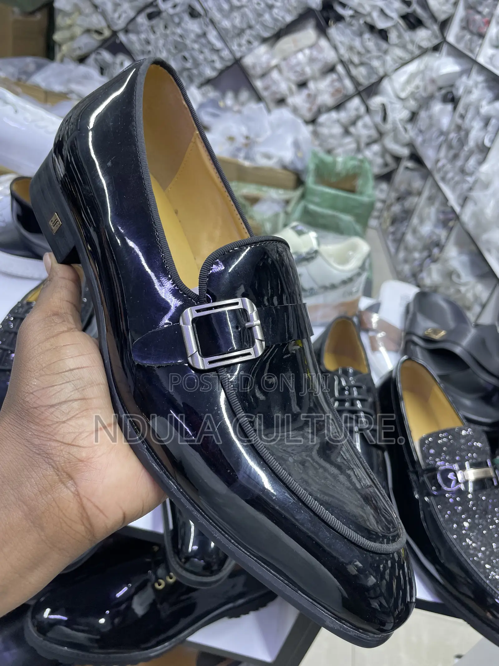 Designer Wetlook John Foster / Caesar Paciotti Shoes