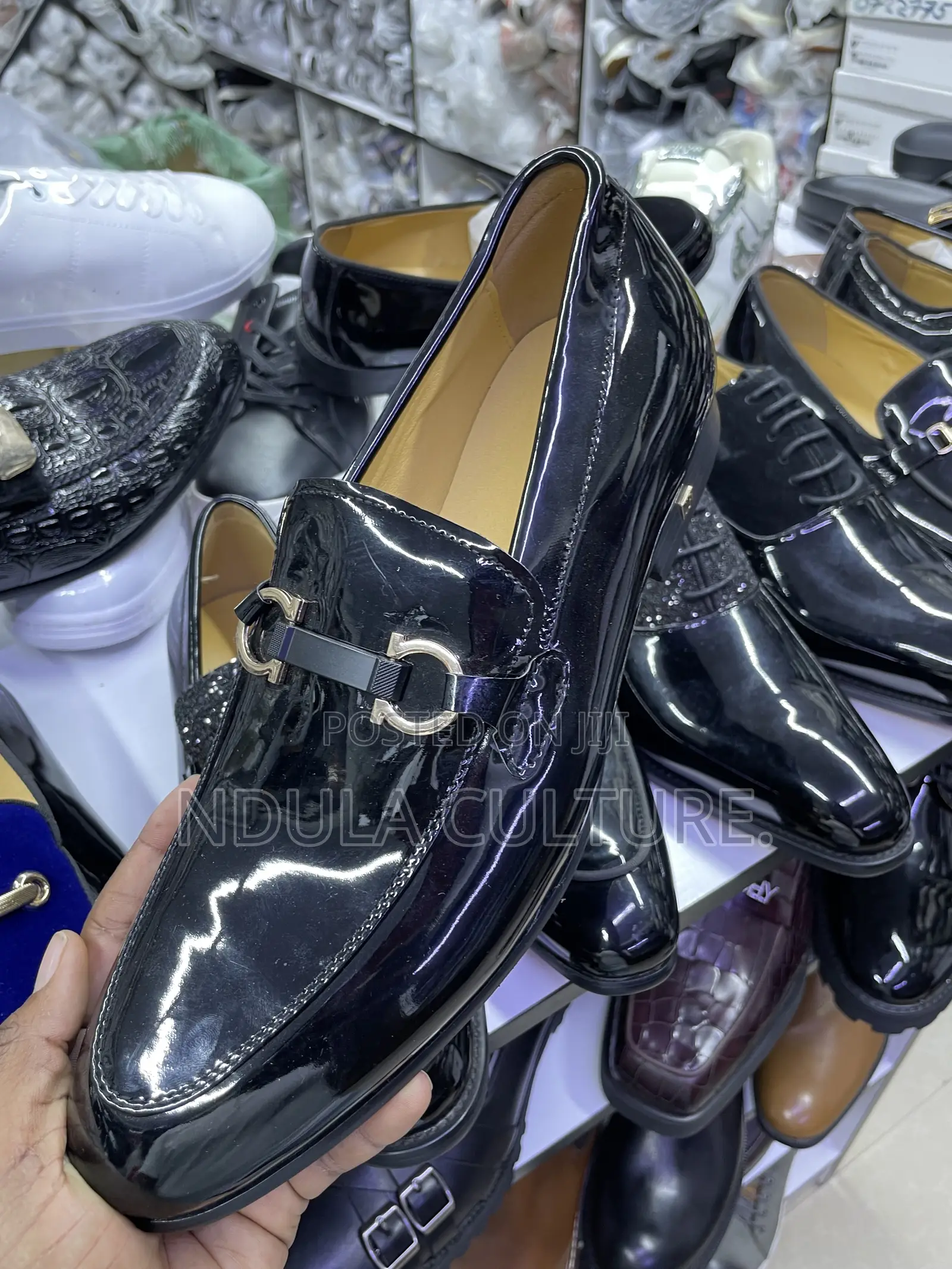 Designer Wetlook John Foster / Caesar Paciotti Shoes