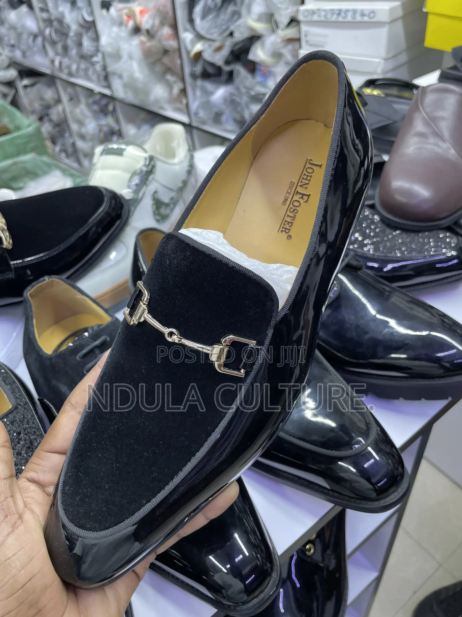Designer Wetlook John Foster / Caesar Paciotti Shoes