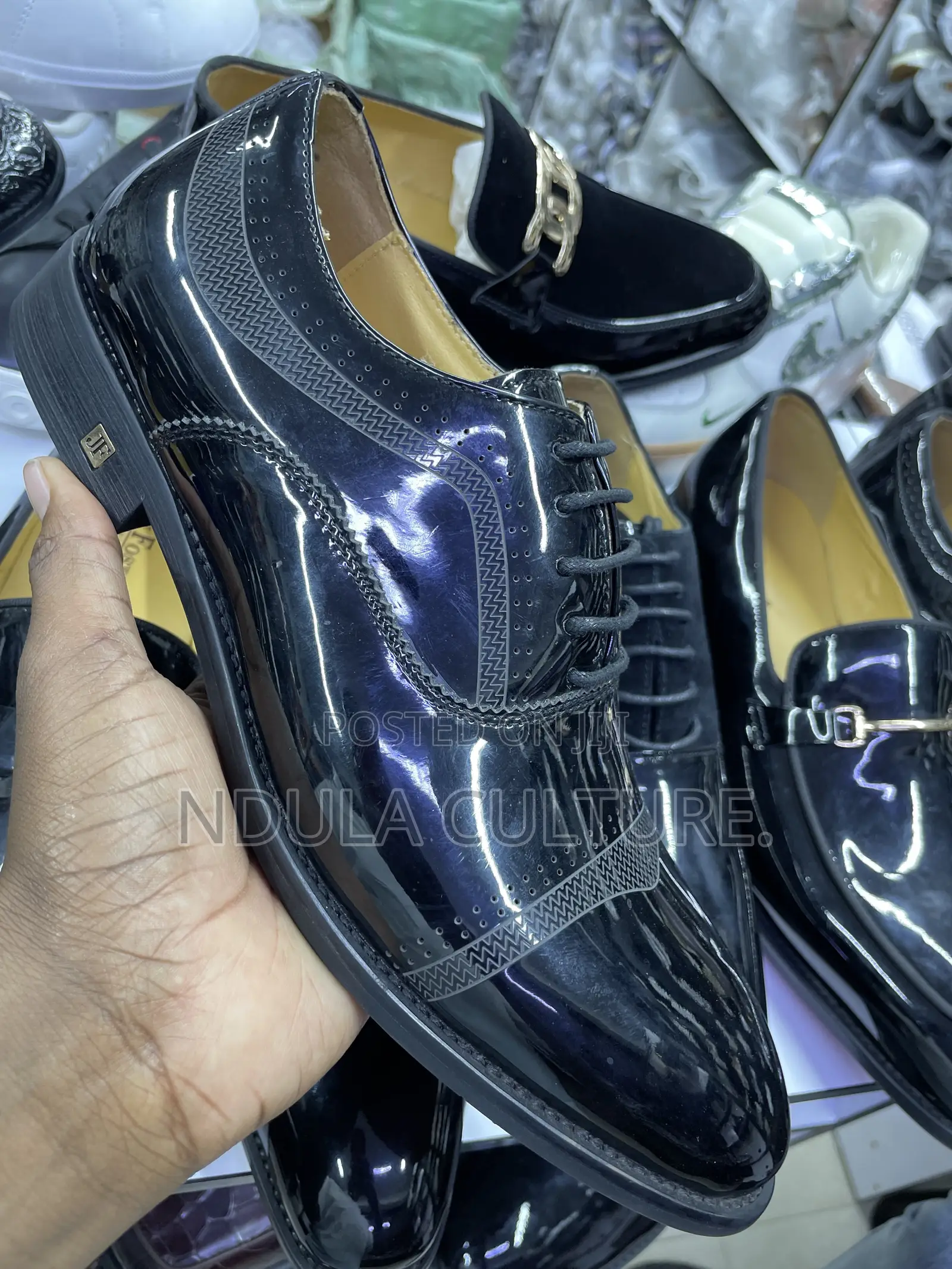 Designer Wetlook John Foster / Caesar Paciotti Shoes