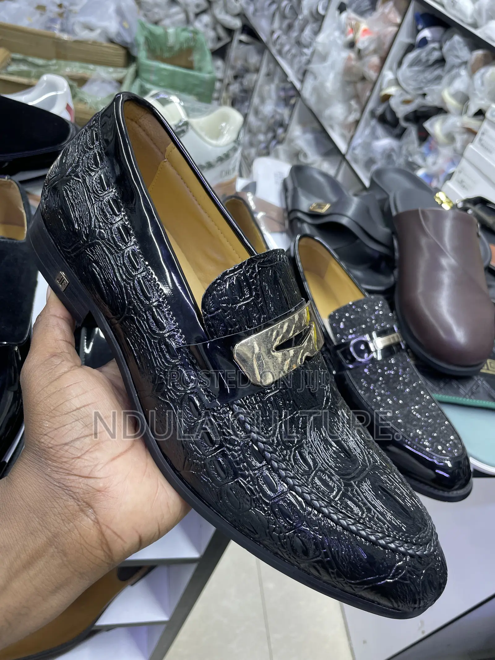 Designer Wetlook John Foster / Caesar Paciotti Shoes