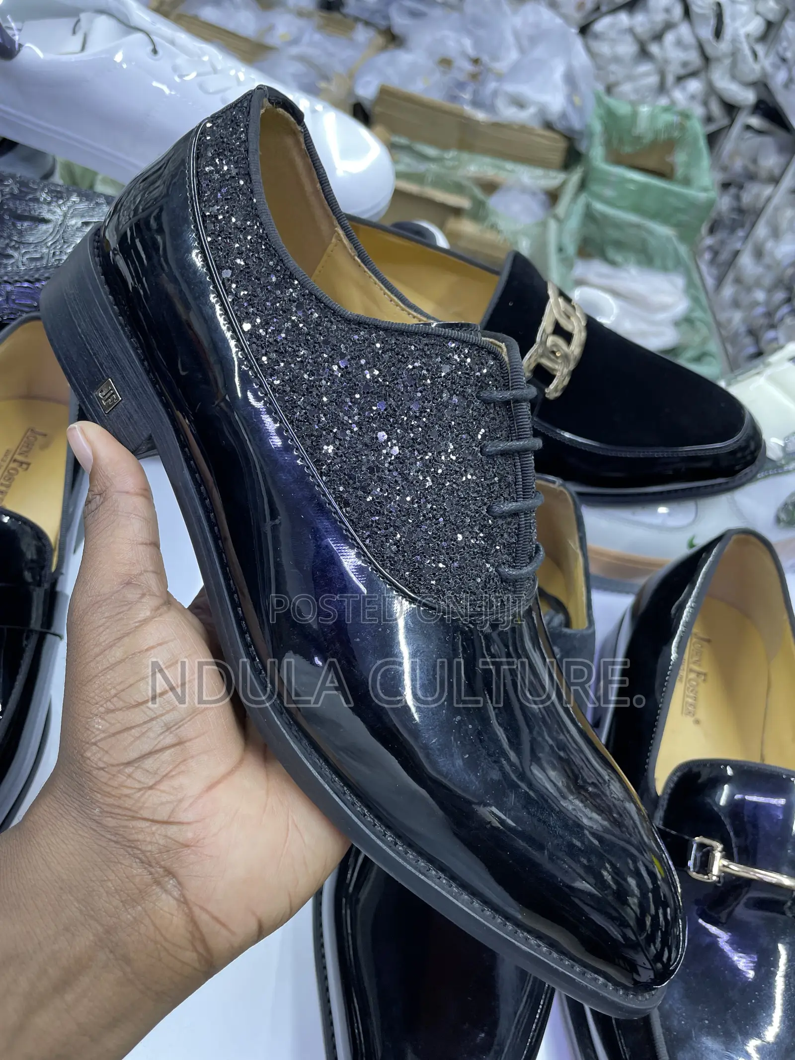 Designer Wetlook John Foster / Caesar Paciotti Shoes