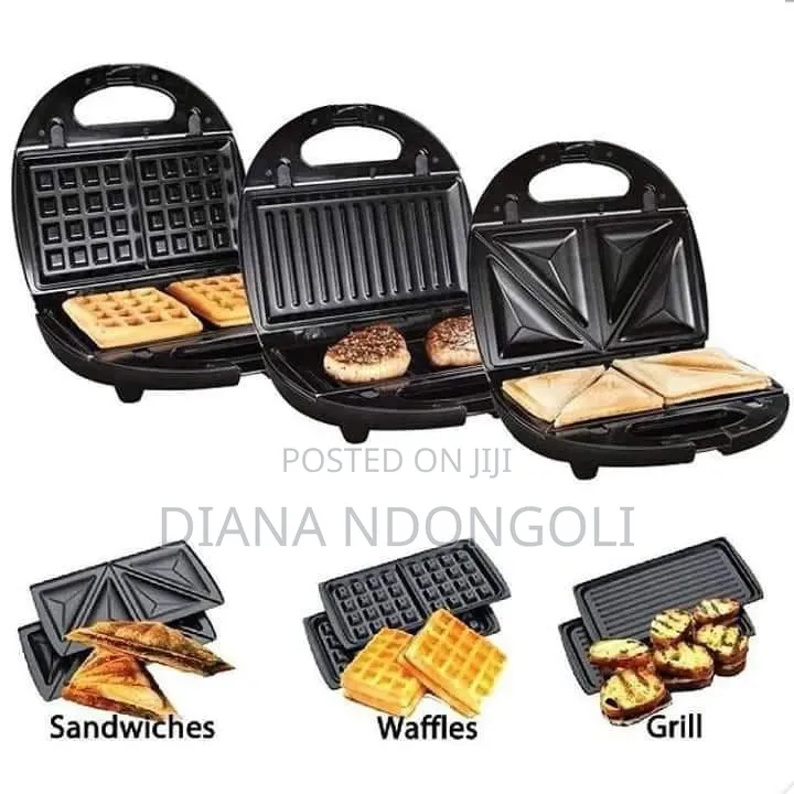 Restocked Sandwich 3in1: Waffle/Grill/Sandwich at 2800