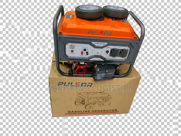 Pulsar Gasoline 6 Kva Generator With Wheels - main view